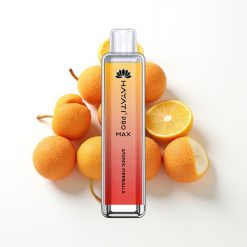 Hayati Pro Max 4000 Puffs Disposable Vape Boules de Feu Atomiques avec LED et rechargeable