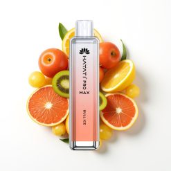 Hayati Pro Max 4000 Puffs Disposable Vape Glace de Taureau Dual 1.1 Ohm Mesh Coil