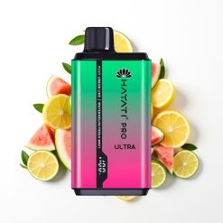 Hayati Pro Ultra 15000 Puffs Citron Pétillant & Lime Pastèque Menthe Fraîche