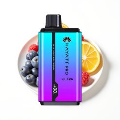 Hayati Pro Ultra 15000 Puffs Disposable Vape Framboise Aigre Bleue 2×12ml 2%