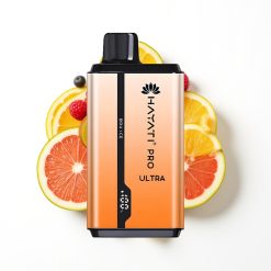 Hayati Pro Ultra 15000 Puffs Vape Disposable Glace Bru 2×12ml 2%