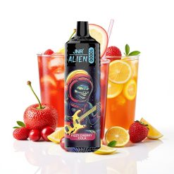 JNR Alien 10000 Puffs Vape Disposable Cerise Gazeuse Cola avec LED RGB et Type-C
