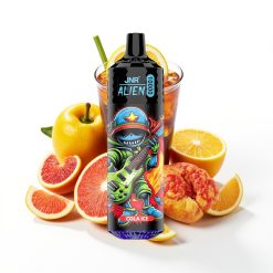 JNR Alien 10000 Puffs Vape Disposable Glace Cola avec LED RGB et Charge Type-C