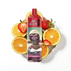 JNR Alien 10000 Puffs Vape Disposable Kiwi Fraise avec LED RGB et Charge Type-C