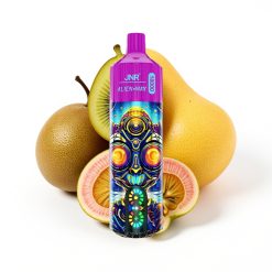 JNR Alien Max 18000 Puffs Disposable Vape Kiwi Fruit de la Passion Goyave avec Affichage LED et Double Bobine Mesh