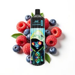 JNR Alien Max 18000 Puffs Disposable Vape Myrtille Framboise avec Smart LED Display et Dual Mesh Coil