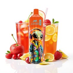 JNR Alien Max 18000 Puffs Vape Disposable Cerise Cola Pétillante avec Affichage LED et Double Mesh Coil