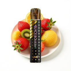 JNR Black&Golden 800 Puffs Disposable Vape Fraise Kiwi TPD 550mAh