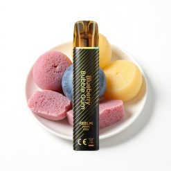 JNR Black&Golden 800 Puffs Disposable Vape Gomme Ballon Bleu