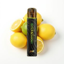 JNR Black&Golden 800 Puffs Vape Disposable Citron & Citron Vert