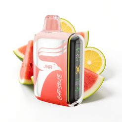 JNR Capsule 15000 Puffs Rechargeable Pastèque Brazz Glace avec Affichage LED Intelligent