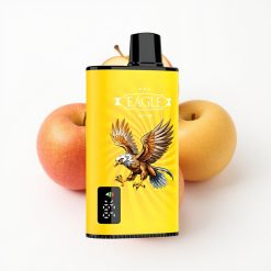 JNR EAGLE Smart 23000 Puffs Disposable Vape Double Pomme avec Écran Numérique et Bobine Mesh 1.0ohm