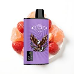 JNR EAGLE Smart 23000 Puffs Disposable Vape Fraise Glacée avec Écran Digital et Bobine Mesh 1.0ohm