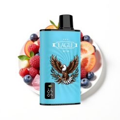 JNR EAGLE Smart 23000 Puffs Disposable Vape Myrtille Glacé avec Écran Numérique et Bobine Mesh 1.0ohm