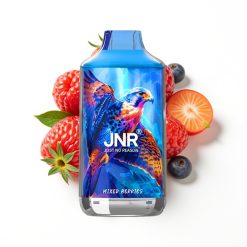 JNR Falcon 16000 Puffs Disposable Vape Baies Mixtes avec Affichage LED Intelligent et Double Mesh Coil