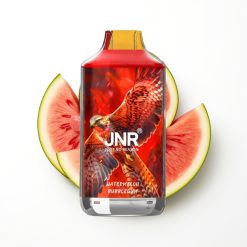 JNR Falcon 16000 Puffs Pastille Pastèque Disposable Vape avec Affichage LED et Double Mesh Coil