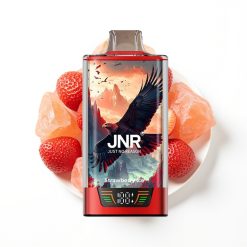 JNR Falcon Pro 28000 Disposable Vape Fraise Glacée avec Smart Display et USB Type-C