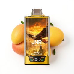 JNR Falcon Pro 28000 Disposable Vape Mangue Fruit de la Passion avec Smart Display et USB Type-C