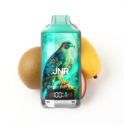 JNR Falcon X 18000 Puffs Disposable Vape Fruit de la Passion Kiwi avec Affichage Numérique et Charge Rapide Type-C