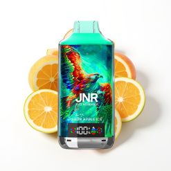 JNR Falcon X 18000 Puffs Pomme Acidulée Glace avec Affichage Numérique et Charge Rapide Type-C
