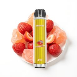 JNR Gold380 6000 Puffs Disposable Vape Fraise Glacée avec 1500mAh et 13ml