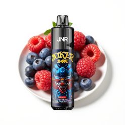 JNR Joker 24K Puffs Disposable Vape Myrtille Framboise Rouge avec 800mAh et Type-C