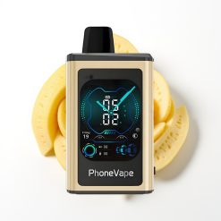 JNR PhoneVape 30000 bouffées Vape Jetable Banane Glace avec Turbo Mode et App Controlled