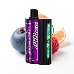 JNR Radiance 31000 Bouffées Vape Jetable MYRTILLE CERISE avec Ecran Animation et Double Bobine Mesh