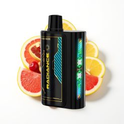 JNR Radiance 31000 Puffs Disposable Vape CERISE GAZÉIFIÉE COLA avec écran animé et batterie rechargeable