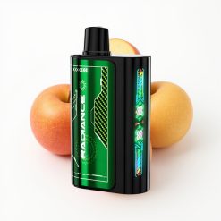JNR Radiance 31000 Puffs Disposable Vape DOUBLE POMME avec écran animé et batterie rechargeable