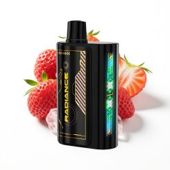 JNR Radiance 31000 Puffs Disposable Vape FRAISE FRAMBOISE CERISE GLACÉE avec écran animé et batterie rechargeable
