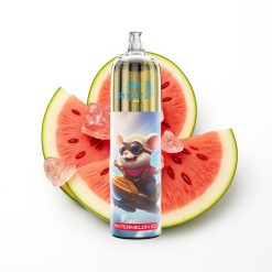 JNR Rocket-X 12400 Puffs Disposable Vape Glace Pastèque avec Airflow Réglable et RGB
