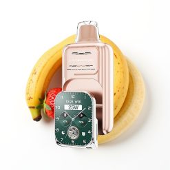 JNR VapeWatch 30000 Puffs Fraise Banane Disposable Vape avec 19mL et 5% Nicotine