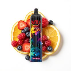 JNR Wolf Niplo 10000 Puffs Disposable Vape Baies Mixtes avec 20ml et Charge Type-C