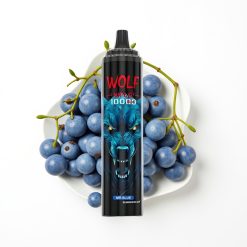 JNR Wolf Niplo 10000 Puffs Vape Disposable Monsieur Bleu avec 20ml et 5% Nicotine