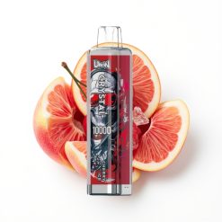 Uwin Crystal 10000 Puffs Glace Cerise Rechargeable 18ml 5% Nicotine