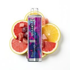 Uwin Crystal 10000 Puffs Glace Raisin Disposable Vape avec batterie rechargeable 650mAh