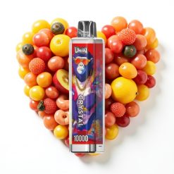 Uwin Crystal 10000 Puffs Vape Disposable Amour 66 avec 18ml et lumière RGB