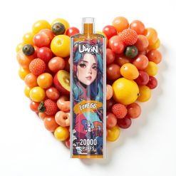 Uwin Shisha Hookah Crystal 20000 Puffs Amour 66