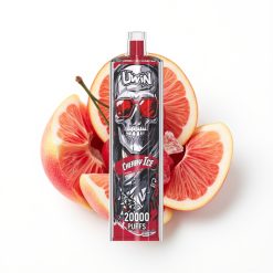 Uwin Shisha Hookah Crystal 20000 Puffs Cerise Glacée