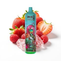 Uwin Tornado 35K Music Disposable Vape Fraise Framboise Cerise Glacée 35K Puffs Rechargeable