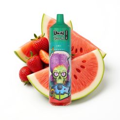 Uwin Tornado 35K Music Disposable Vape Fraise Pastèque avec batterie rechargeable 600mAh
