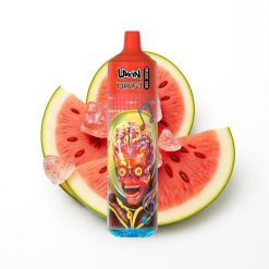 Uwin Tornado 35K Music Disposable Vape Glace Pastèque avec Batterie Rechargeable 600mAh