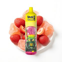 Uwin Tornado 35K Vape Jetable Fraise Glace avec Batterie Rechargeable 600mAh